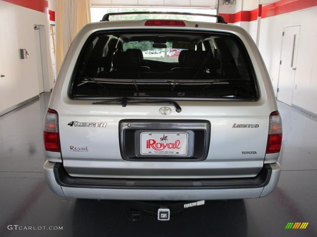 1999 4Runner Limited - Millennium Silver Metallic / Oak photo #5