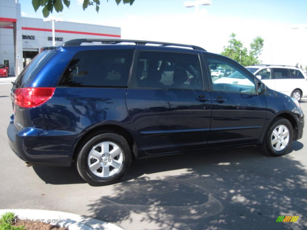 2007 Sienna LE - Nautical Blue Metallic / Stone photo #2