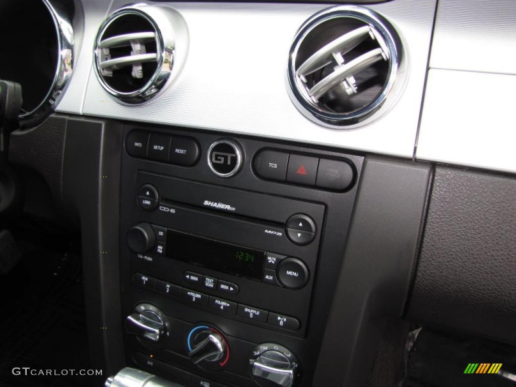 2007 Mustang GT Premium Coupe - Satin Silver Metallic / Dark Charcoal photo #15