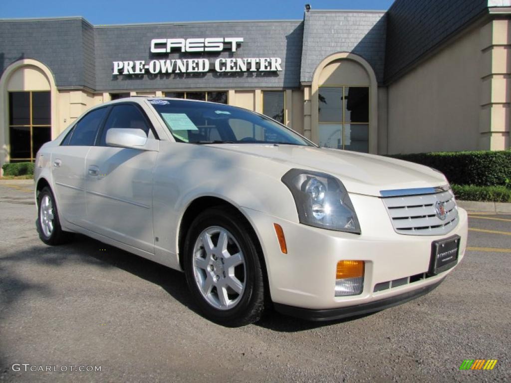 White Diamond Cadillac CTS