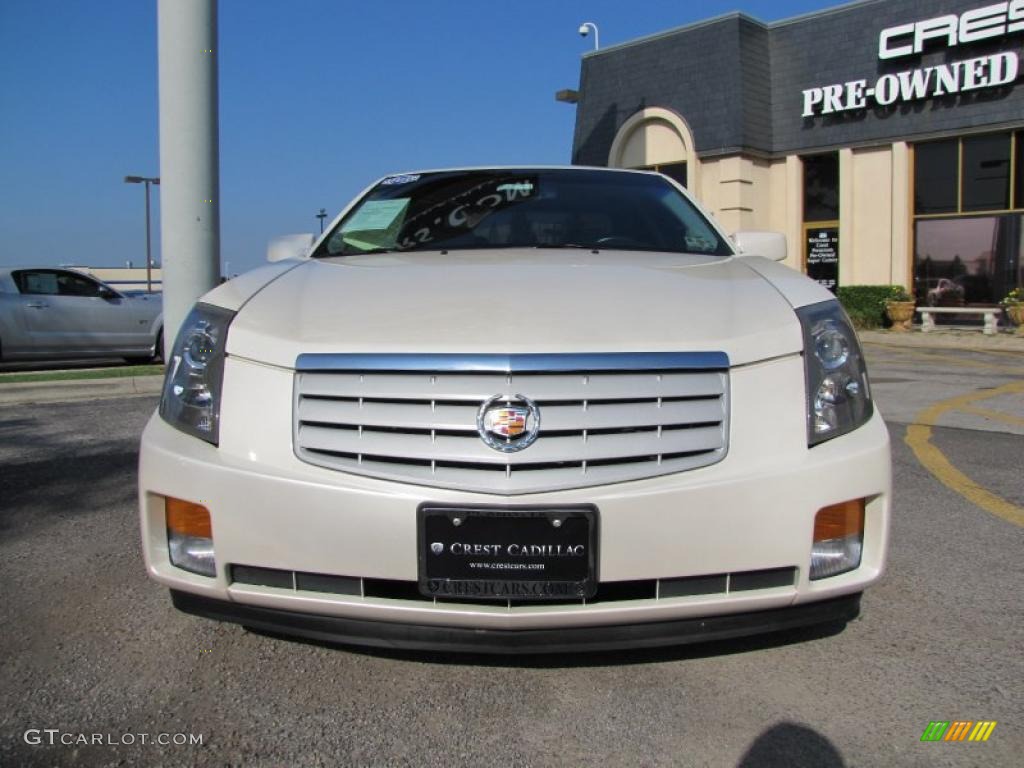 2006 CTS Sedan - White Diamond / Light Gray/Ebony photo #2