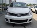 2009 Fresh Powder Nissan Versa 1.8 S Hatchback  photo #2