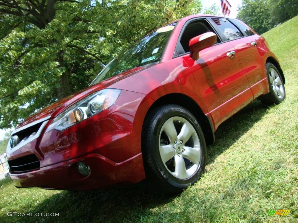 2007 RDX Technology - Moroccan Red Pearl / Taupe photo #1