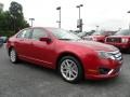 2010 Red Candy Metallic Ford Fusion SEL  photo #1