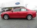 2010 Red Candy Metallic Ford Fusion SEL  photo #5
