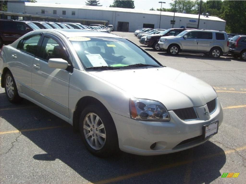 2006 Galant ES - Dover White Pearl / Beige photo #1