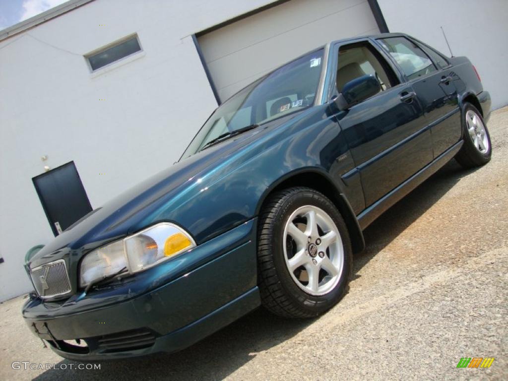 1998 S70 GLT - Emerald Green Pearl Metallic / Tan photo #1