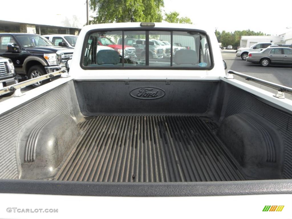 1992 F150 XLT Regular Cab 4x4 - Oxford White / Grey photo #12