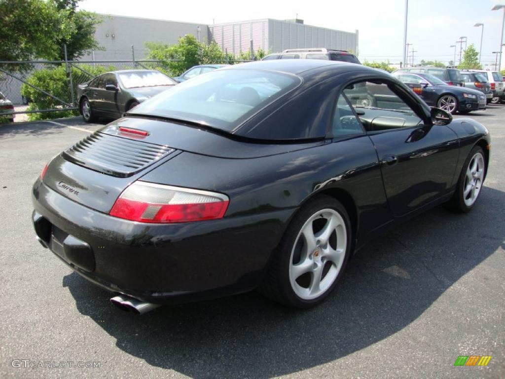 Black 2004 Porsche 911 Carrera Cabriolet Exterior Photo #30971285