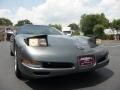 2004 Medium Spiral Gray Metallic Chevrolet Corvette Coupe  photo #13