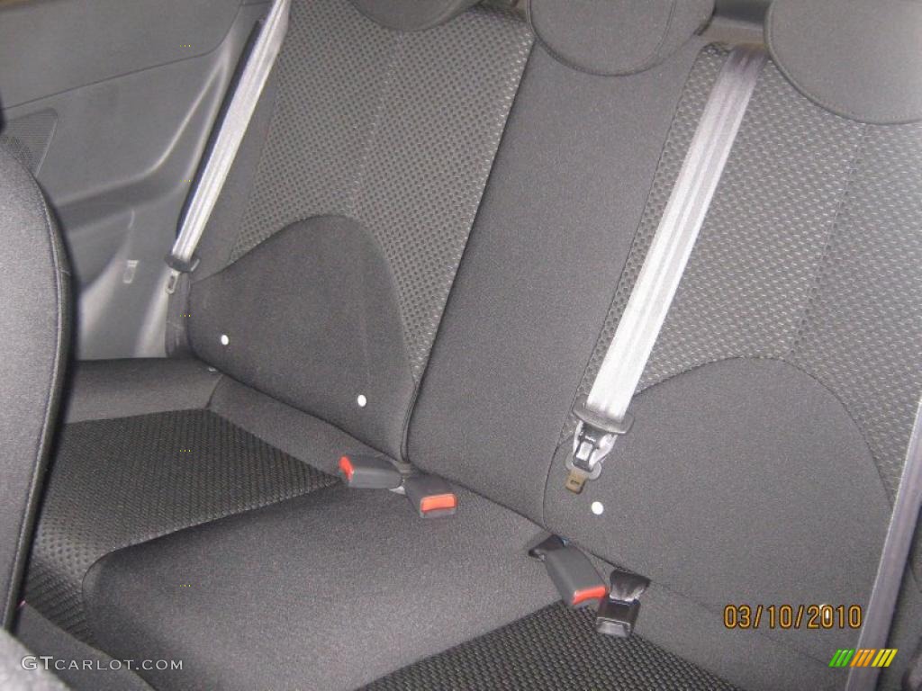 2010 Accent GS 3 Door - Ebony Black / Black photo #2