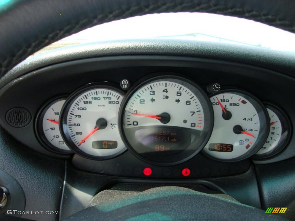 2004 Porsche 911 Carrera Cabriolet Gauges Photo #30971649