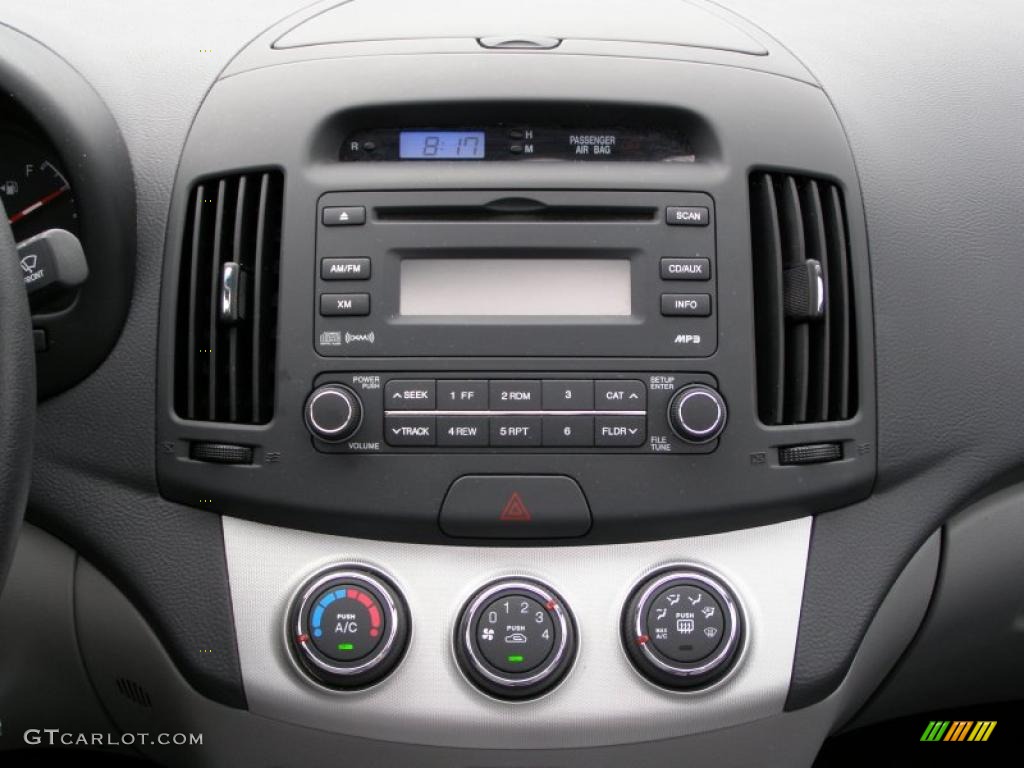 2009 Elantra GLS Sedan - Regatta Blue / Gray photo #4