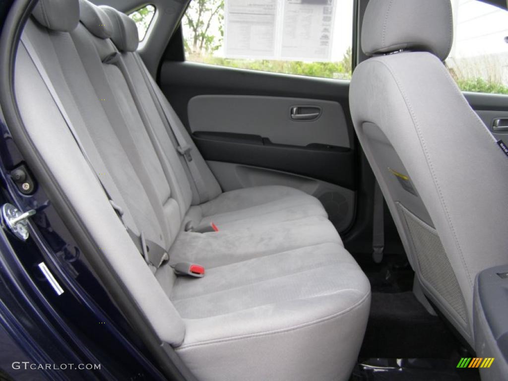 2009 Elantra GLS Sedan - Regatta Blue / Gray photo #17