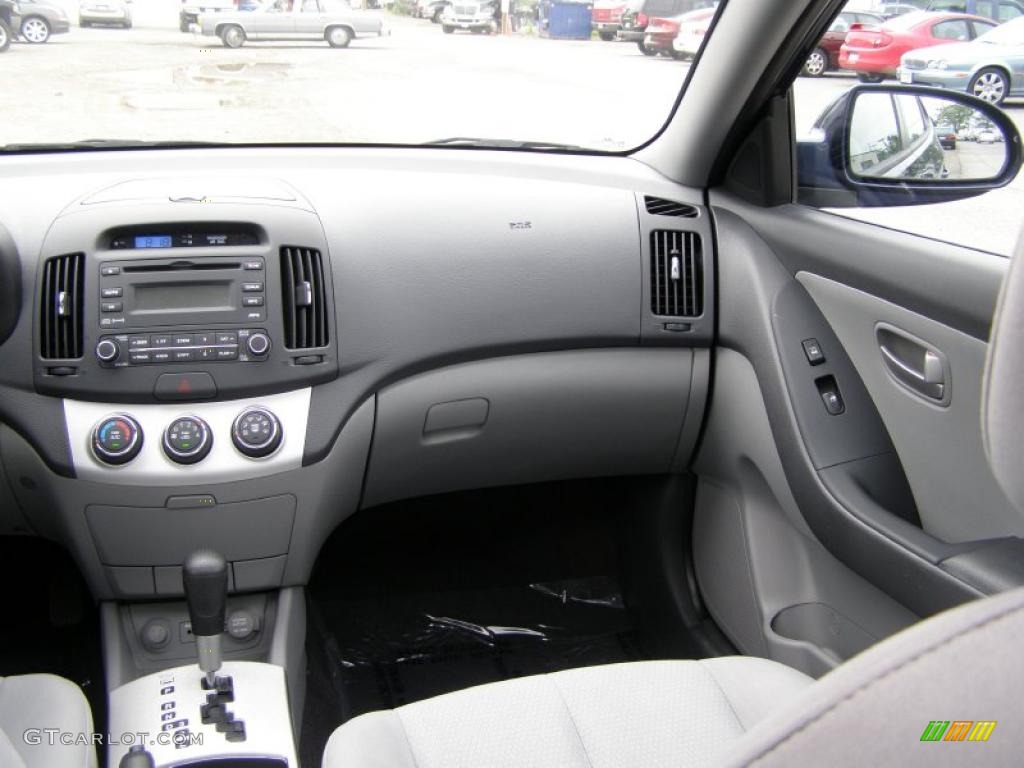 2009 Elantra GLS Sedan - Regatta Blue / Gray photo #23