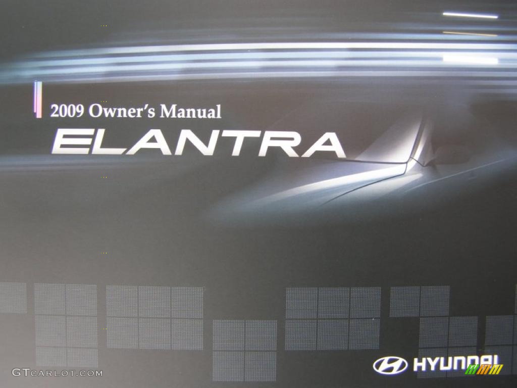 2009 Elantra GLS Sedan - Regatta Blue / Gray photo #25