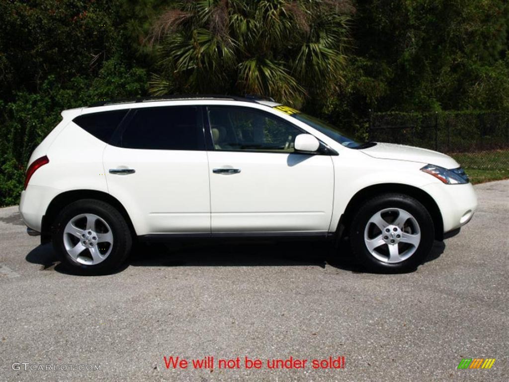 Glacier Pearl White Nissan Murano