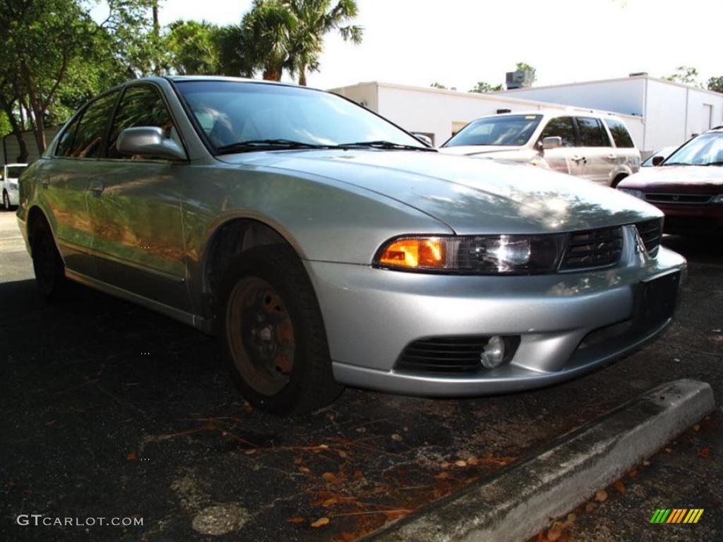 2003 Galant ES - Sterling Silver Metallic / Gray photo #1