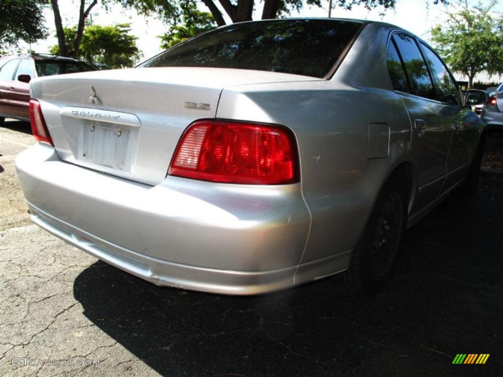 2003 Galant ES - Sterling Silver Metallic / Gray photo #3