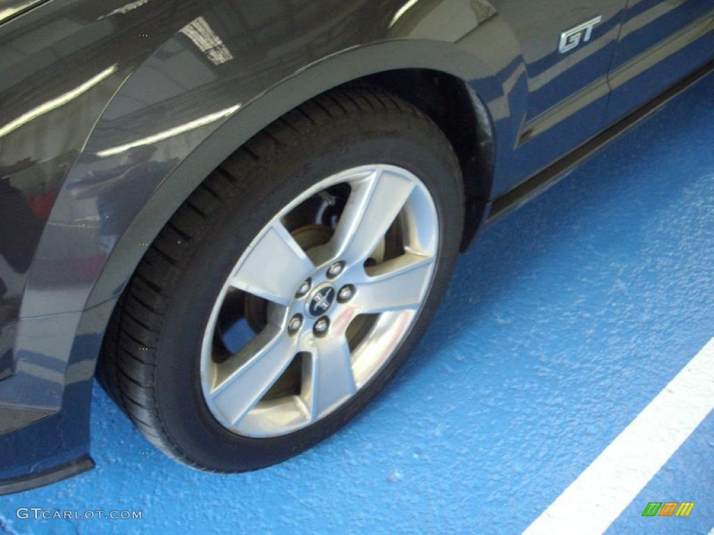 2007 Mustang GT Premium Coupe - Alloy Metallic / Medium Parchment photo #3