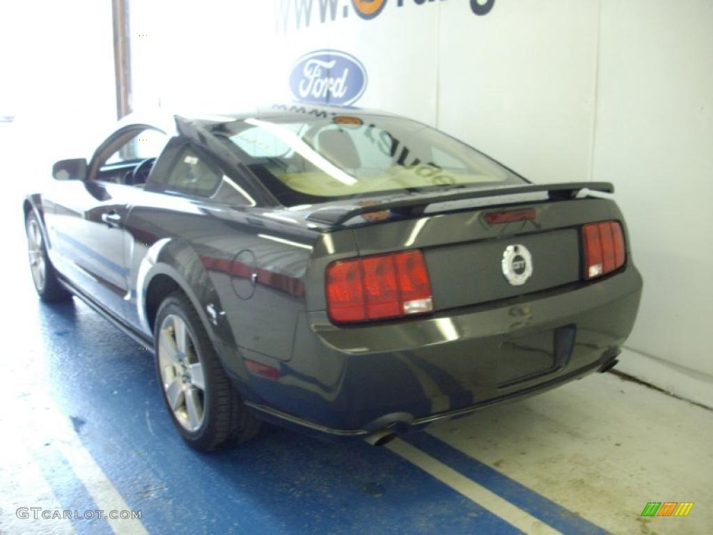 2007 Mustang GT Premium Coupe - Alloy Metallic / Medium Parchment photo #5