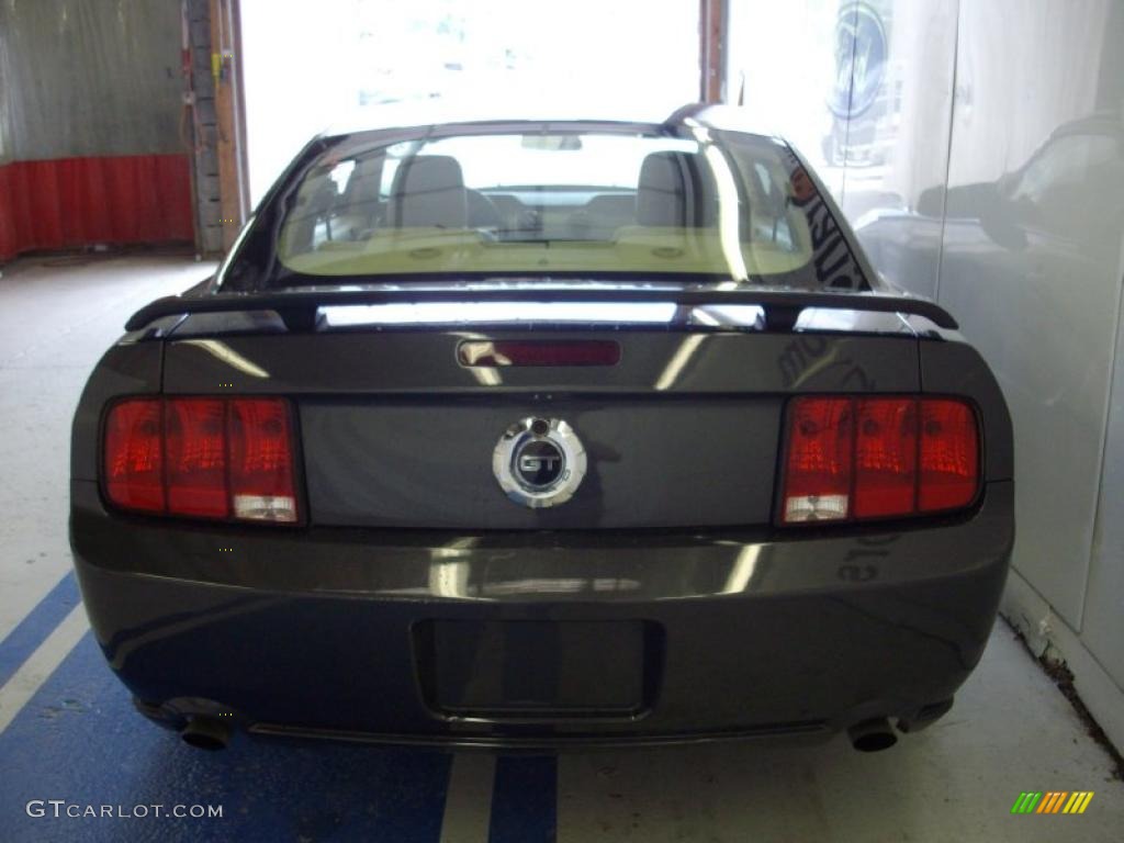 2007 Mustang GT Premium Coupe - Alloy Metallic / Medium Parchment photo #6