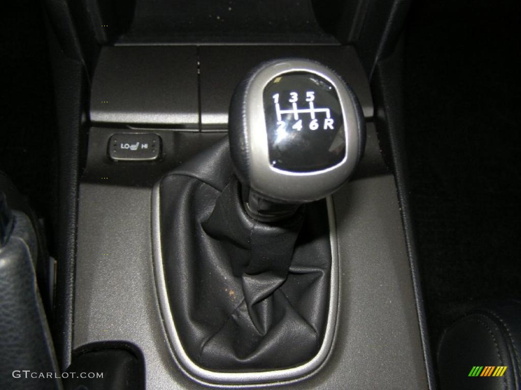 2009 Accord EX-L V6 Coupe - Crystal Black Pearl / Black photo #20