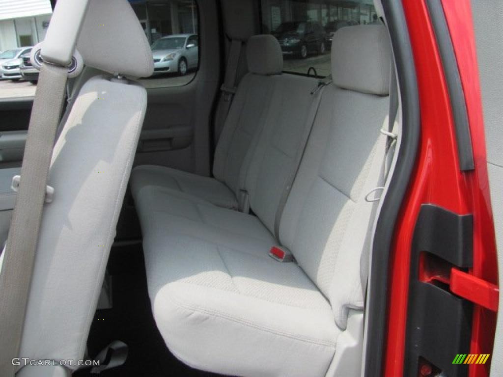 2007 Silverado 1500 LT Z71 Extended Cab 4x4 - Victory Red / Light Titanium/Ebony Black photo #18