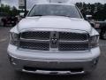 2010 Stone White Dodge Ram 1500 Laramie Crew Cab  photo #3