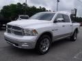 2010 Stone White Dodge Ram 1500 Laramie Crew Cab  photo #4