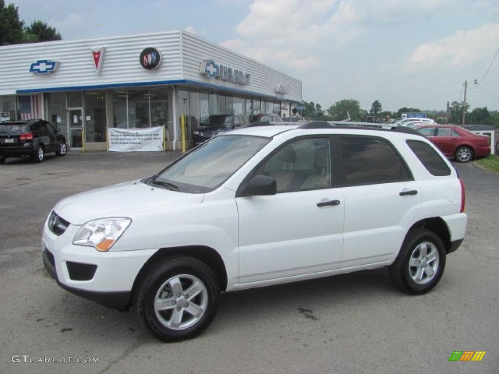 2010 Clear White Kia Sportage LX V6 4x4 30936131 Photo 19 GTCarLot