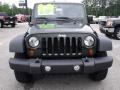 2010 Natural Green Pearl Jeep Wrangler Unlimited Sport 4x4  photo #3