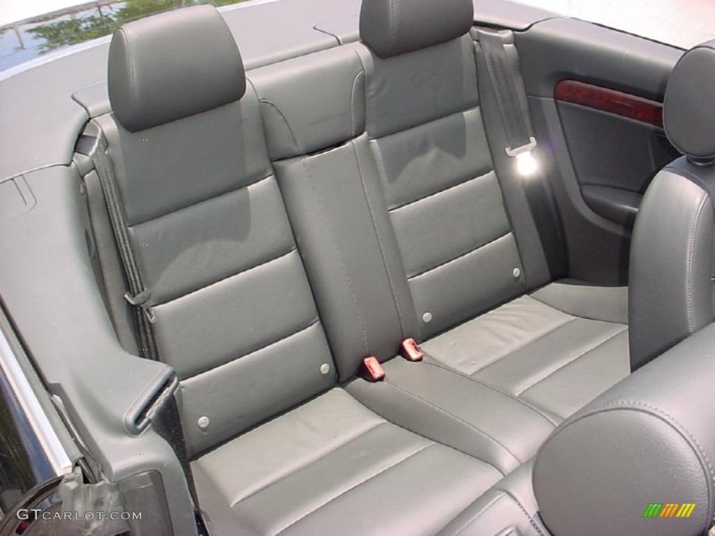 2007 A4 2.0T Cabriolet - Brilliant Black / Ebony photo #15