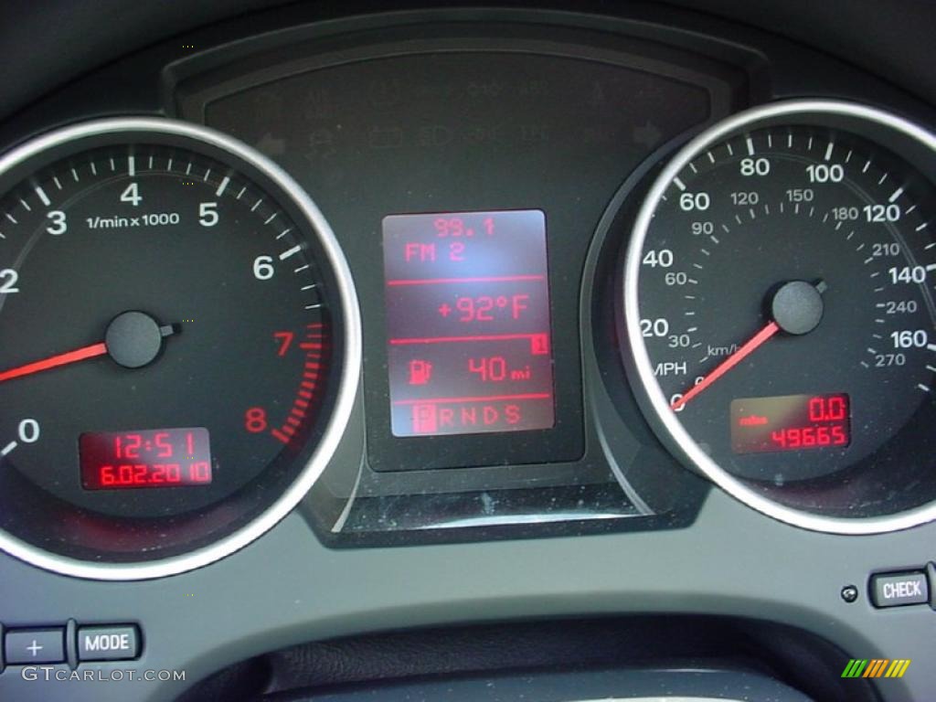 2007 A4 2.0T Cabriolet - Brilliant Black / Ebony photo #21