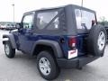 2010 Deep Water Blue Pearl Jeep Wrangler Sport 4x4  photo #6