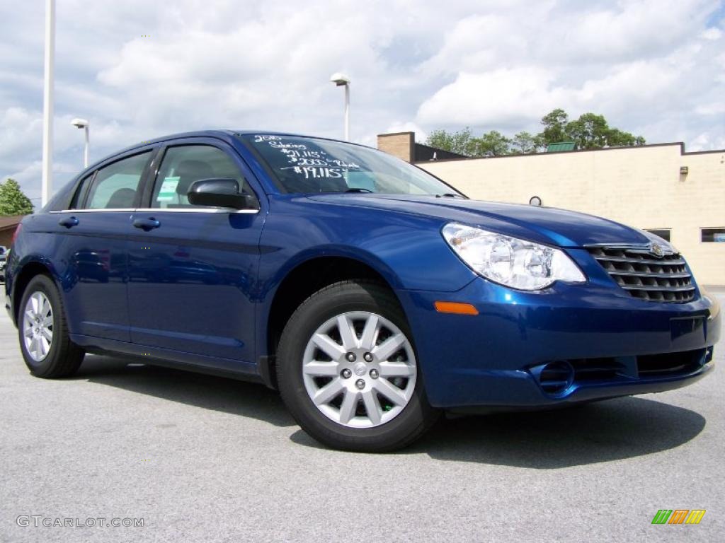 2010 Sebring Touring Sedan - Deep Water Blue Pearl / Dark Slate Gray photo #1