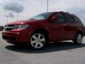 2010 Inferno Red Crystal Pearl Coat Dodge Journey R/T AWD  photo #5