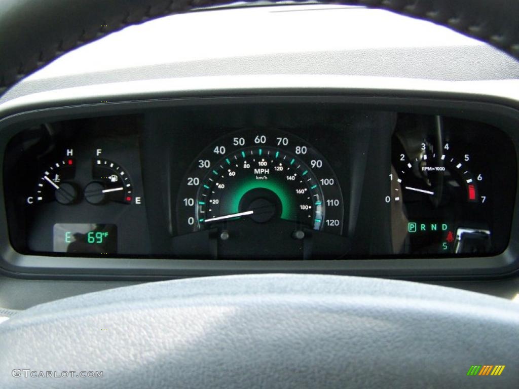 2010 Dodge Journey R/T AWD Gauges Photo #30983873
