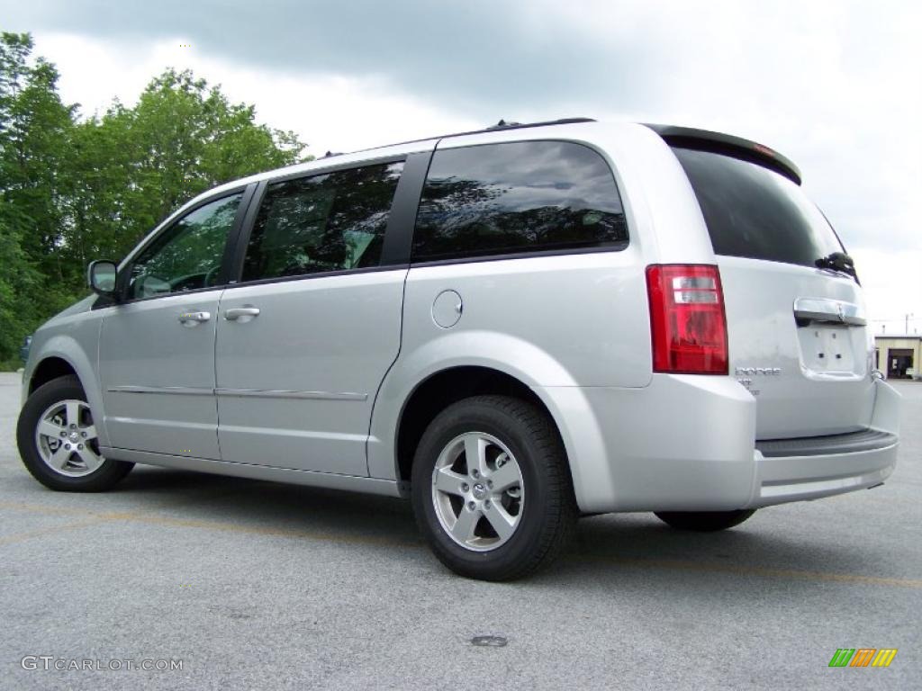 2010 Grand Caravan SXT - Bright Silver Metallic / Dark Slate Gray/Light Shale photo #3