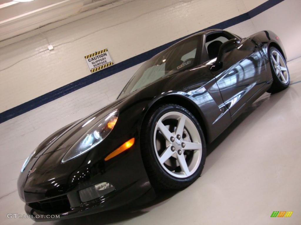 2005 Corvette Coupe - Black / Ebony photo #1