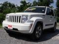 2008 Stone White Jeep Liberty Sport 4x4  photo #1