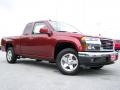 Merlot Jewel Metallic 2010 GMC Canyon SLE Extended Cab