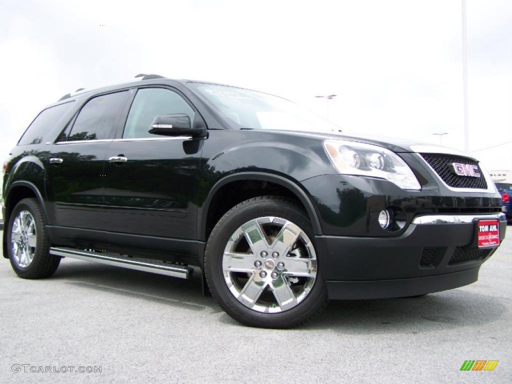 Carbon black metallic gmc acadia #3