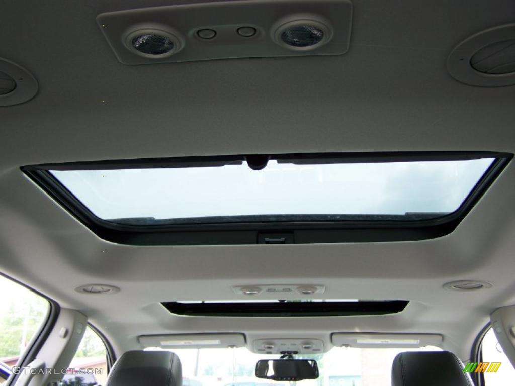 2010 Acadia SLT - Carbon Black Metallic / Ebony photo #18