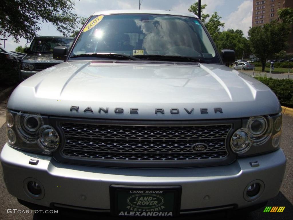 2007 Range Rover Supercharged - Zermatt Silver Metallic / Charcoal photo #11