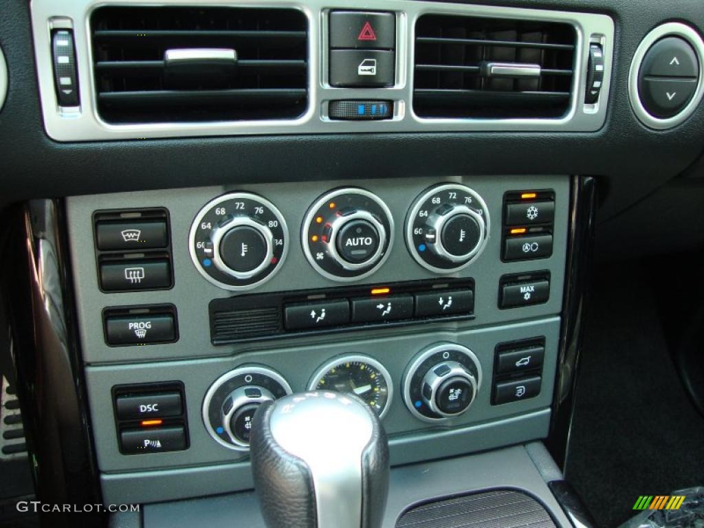 2007 Range Rover Supercharged - Zermatt Silver Metallic / Charcoal photo #17