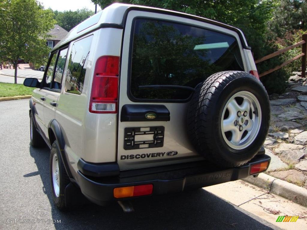 2001 Discovery II SE - White Gold Pearl Metallic / Bahama Beige photo #4