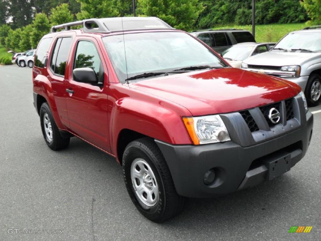 2008 Xterra S - Red Brawn / Steel/Graphite photo #5