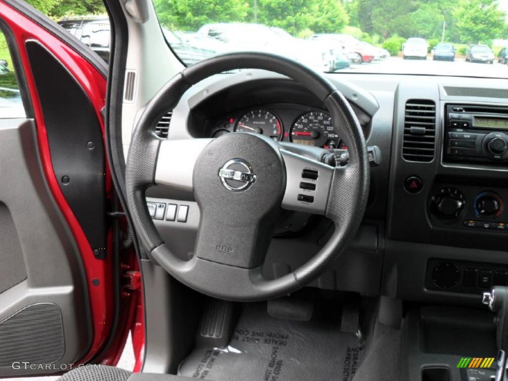 2008 Xterra S - Red Brawn / Steel/Graphite photo #14