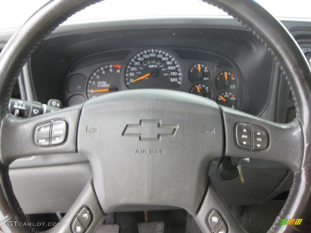 2003 Silverado 2500HD LS Extended Cab 4x4 - Light Pewter Metallic / Dark Charcoal photo #2
